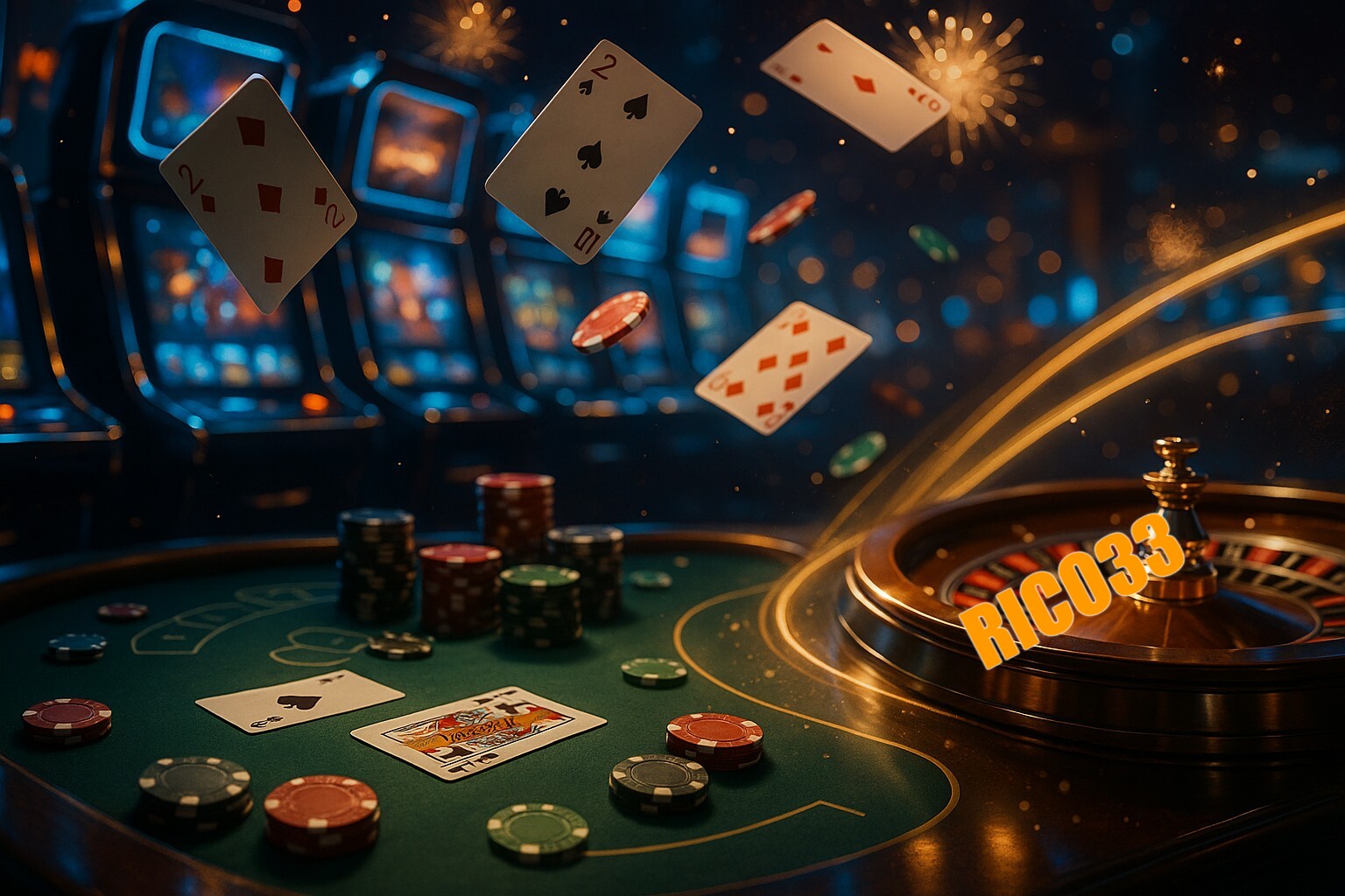 Jogos emocionantes no RICO33